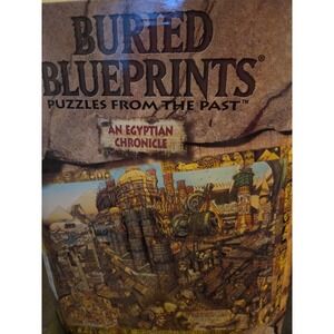 Buried Blueprints Puzzle 1000 Pc NEW An Egyptian Chronicle NEW